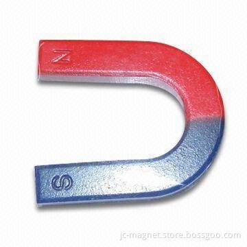 U-shape Ferrite/Ceramic Magnets, Suitable for Educational Purpose
